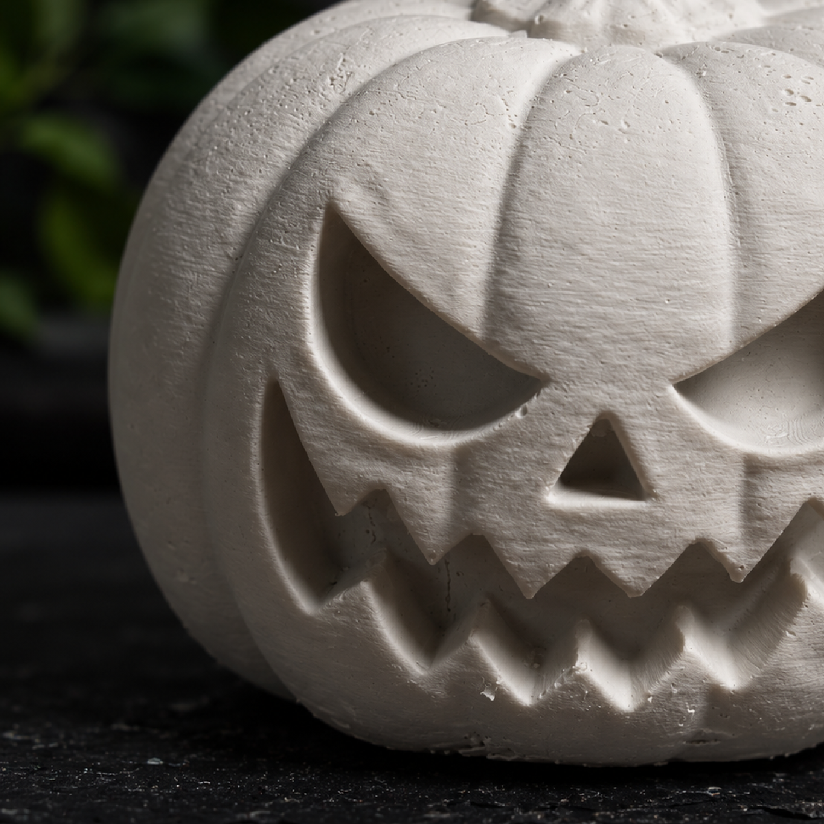 Pumpkin with Evil Grin