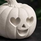 Pumpkin with Heart Eyes
