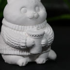 Fat Cat with Cup