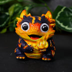 Dragon with Flame