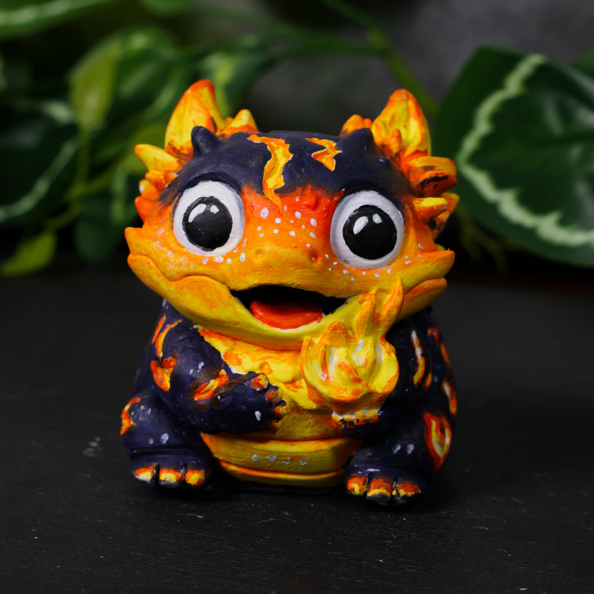 Dragon with Flame